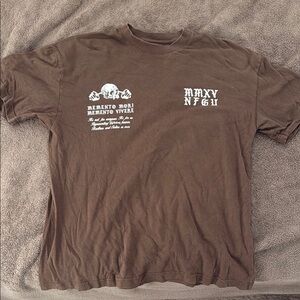 Brown Graphic T-Shirt